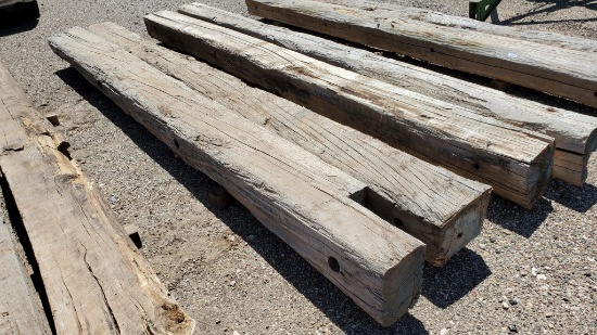(2) 12" x 14" x 16' Oak Beams
