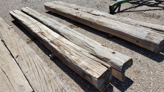 (2) 12" x 14" x 16' Oak Beams