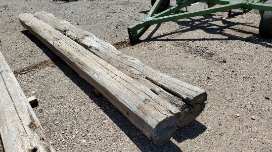 (2) 12" x 14" x 16' Oak Beams