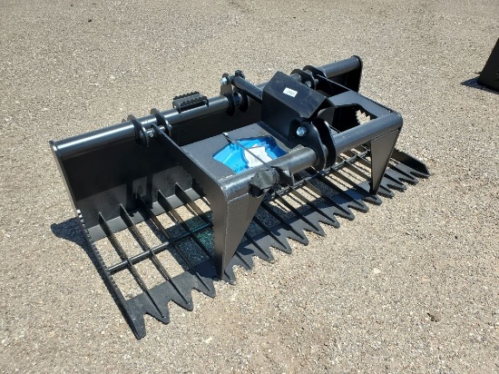 76" QT Skeleton Grapple Single Cylinder