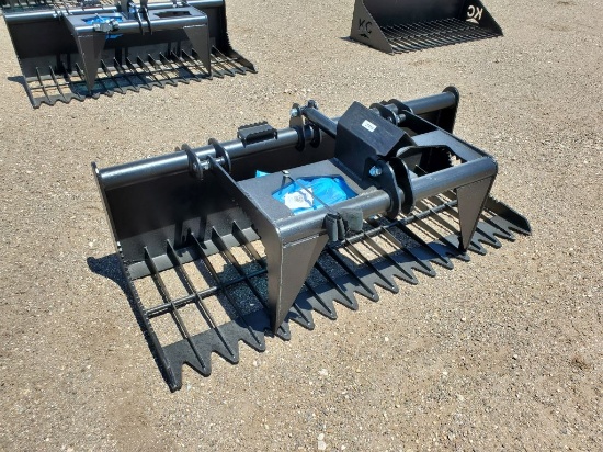 76" QT Skeleton Grapple Single Cylinder