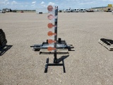 AR500 Dueling Tree for .22 Caliber