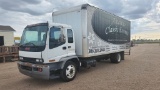 2006 GMC T7500 T Series Tilt (LCF) Cab Chassis Truck Delivery Box Truck