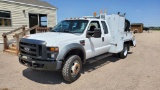 2009 Ford F550 Super Duty  Service Crane Truck