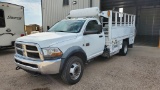 2012 Ram 4500 Chassis ST Flatbed Regular Cab 2D