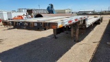2001 Transcraft DTL-2000 Step Deck Flatbed Trailer