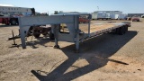 1984 BOUY Flatbed Trailer
