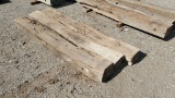 (3) Wooden Beams 8'7