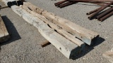 (3) Wooden Beams 15'11