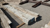 (3) Wooden Beams 14'6