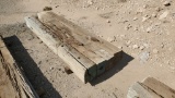 (4) Wooden Beams 8'7