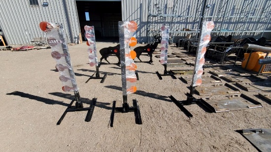 Dueling Tree Shooting Target for .22 Caliber