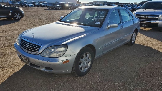 2000 Mercedes-Benz S Class S500 Sedan 4D