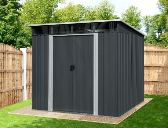 TMG-MS0608P Metal Shed Pent Skylight 6' x 8'