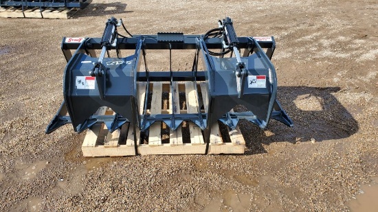 72"x46"x72" Log Loading Grapple Bucket
