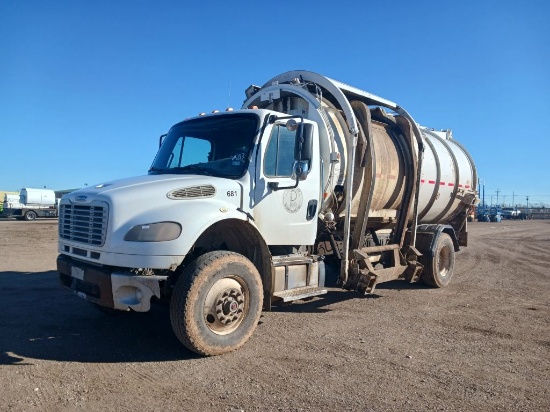 2014 Freightliner M2 106 Medium Duty  Side Load Refuse Truck