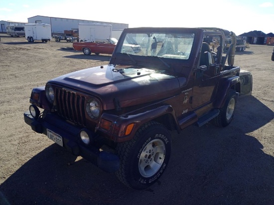 2001 Jeep Wrangler Sahara SUV 2D