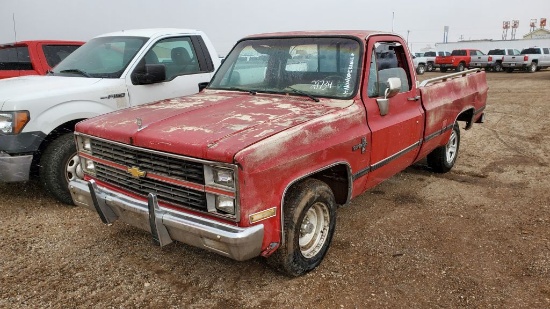 1982 Chevrolet C/K10 Custom Deluxe / Scottsdale / Silverado Regular Cab 2D Pickup Truck 3500 LTZ