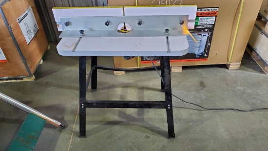 Grizzly T10432 Router Table w/Stand and Porter Cable 1001 Fixed Base Router