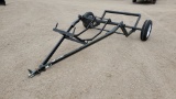 Shopmade Round Bale Hay Hauling Trailer
