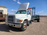 1998 Ford F700 F Series Conventional Cab Truck Delivery Cab & Chassis