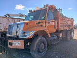 2003 International 7400  Tandem Axle Dual Truck Delivery Dump Truck