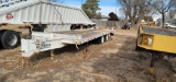 2006 Trailboss 30K Backhoe Flatbed Trailer