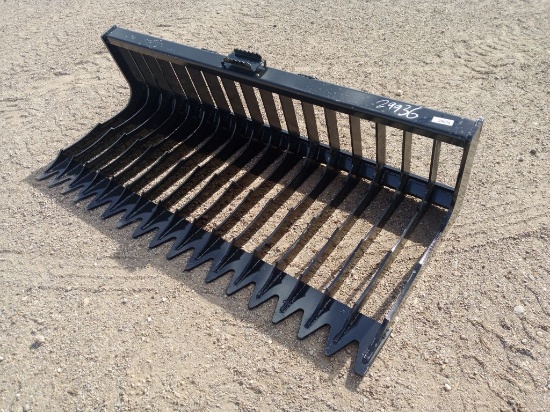 76" Skeleton Bucket Open Sided