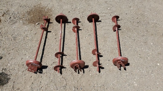 (5) 19" Screw-In-Anchors