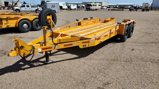 1992 Belshe Equipment Trailer
