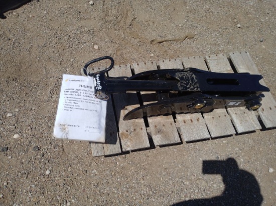 Land Honor 2 Teeth Stiff Link Thumb - Mini Excavator
