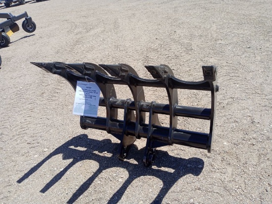 48" Land Hero Heavy Duty Rake - Excavator