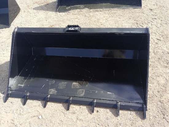 66" Skid Loader Bucket w/Teeth
