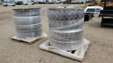 (8) Kinetics 12.00-24 Heavy Equipment  Tires and Rims