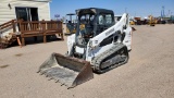 2016 Bobcat T590 Multi Terrain Compact Track Skid Steer