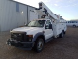 2009 Ford F550 Super Duty  Regular Cab Chassis Bucket Truck