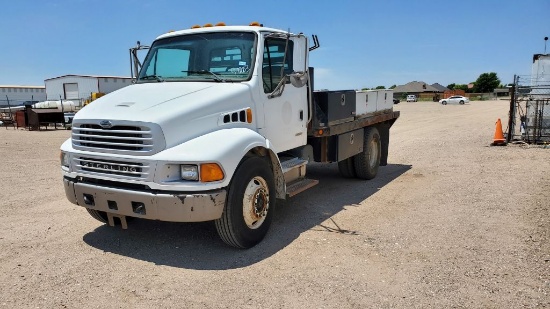 2009 Sterling Acterra Conventional Cab Flatbed Truck