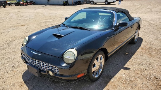 2002 Ford Thunderbird  Convertible 2D