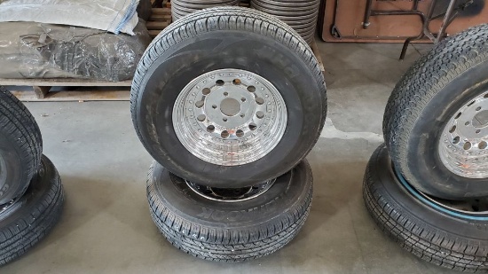 (2) Hankook Tires w/Billet Rims (P235/75R15 108S)
