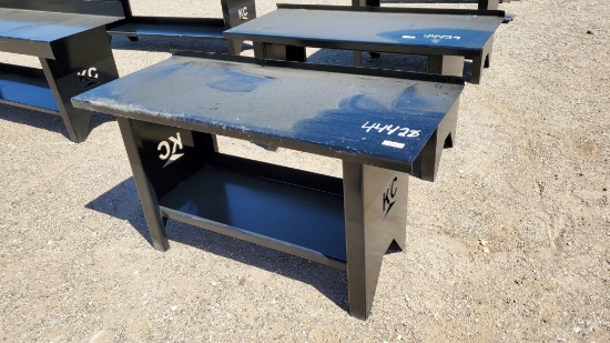 60" Work Bench KC End Legs 190lbs 60" Work Bench KC End Legs 190lbs
