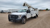 2019 Ford F550 Super Duty  Regular Cab Chassis Bucket Truck