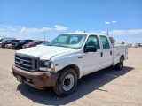 2002 Ford F-250 Crew Cab Service  Pickup Truck