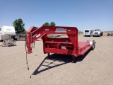 2016 2016 MAXEY 14K MaxxD Drop-N-Load Flatbed Trailer