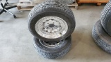 (2) Goodyear Authority Tires w/Billet Rims (P185/65R15)
