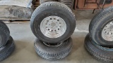 (2) Hankook Tires w/Billet Rims (P235/75R15 108S)