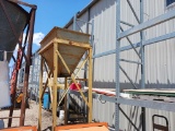 Large Yellow Industrial Funnel