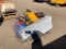 Pallet of Hose Reels& Hose w/ Tool-Box of Misc. Tools