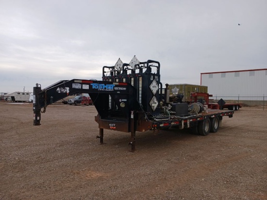 2012 Top Hat  w/Mounted Spray Unit Flatbed Trailer