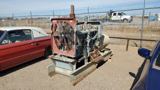 Waekesha Natural Gas or Gasoline  Generator on Skid
