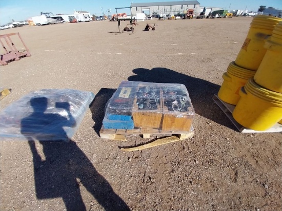 Pallet of Diesel Sockets With Tool Boxes